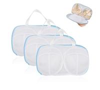 DEANKEJI 3 Piezas Bolsa Lavadora Ropa Interior, Bolsa Lavadora con Cremallera, Reutilizables Bolsas Lavadora Ropa Interior, se Utiliza para Limpiar, Mantener y Proteger Sujetadores