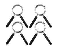 DEANKEJI 4 Piezas Collares de Resorte, Cierre Mancuernas, Acero con Resorte