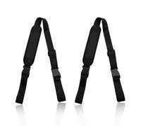 DEANKEJI Correa Bolso Bandolera, 2 Piezas Correas Bolsos Bandolera, Ajustable Correa Maleta, Negro Resbaladizo Accesorios Playa para Patinete Xiaomi, Sillas de Playa, Bicicletas Plegables