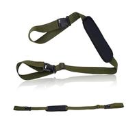DEANKEJI Correa Patinete, 2 Piezas Cinta Transporte Patinete, Correas Antideslizantes para Monopatín, Correa para Scooter, Correas de Hombro Verde Militar, para Sillas de Playa, Bicicletas, Scooters