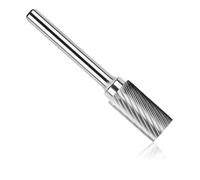 DEANKEJI Fresas Para Metal, De un Solo Filo Fresa de Metal Duro, Longitud del Mango 6 mm, Longitud 70 mm, Diámetro de Corte 12 mm, Lima Giratoria de Corte, para Trabajar Metales, Pulir