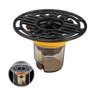 DEANKEJI Tapon Lavabo, Tapon Fregadero Cocina Válvula de Agua Incorporada, Colador Fregadero Doble Capa, Apto para Cocina, Baño, Prevención de Cuerpos Extraños y Mosquitos