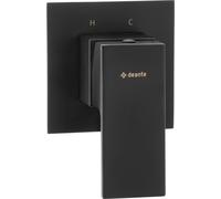 Deante Anemon Bis Nero bateria prysznicowa podtynkowa czarny mat BBZN44L