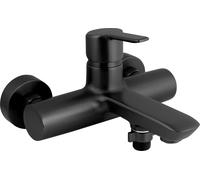 Deante Arnika grifo de bañera y ducha a pared negro BQAN10N