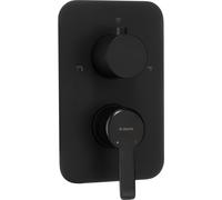Deante Arnika grifo de bañera y ducha empotrado negro BXY_NQAM