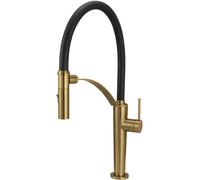 Deante Corda grifo de cocina de pie negro-marrón BRC_C72M