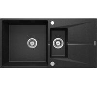 Deante Corio fregadero de granito 97x50 cm gris/grafito/ónix ZRC_2513