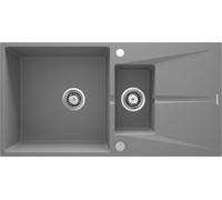 Deante Corio fregadero de granito 97x50 cm gris/grafito/ónix ZRC_S513