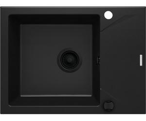 Deante Evora fregadero de granito 59x44 cm negro ZQJ_N11A