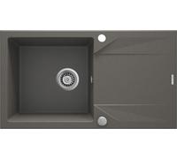 Deante Evora fregadero de granito 78x44 cm antracita ZQJ_T113