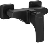 Deante Hiacynt Nero bateria prysznicowa ścienna czarny mat BQHN40M