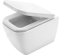 Deante Hiacynt taza de inodoro suspendido sin reborde blanco CDH_6ZPW