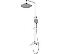 Deante Ivo conjunto bañera/ducha a pared con rociador con efecto lluvia cromo NLI_01RK