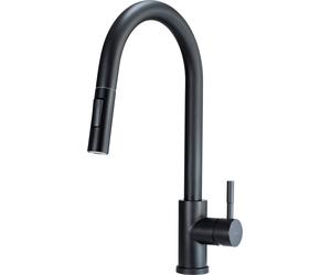 Deante Lima grifo de cocina de pie negro BBMN72M