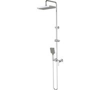 Deante Loco conjunto de ducha a pared con rociador con efecto lluvia cromo NLC_04SK