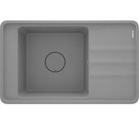 Deante Momi fregadero de granito 82x50 cm gris/grafito/ónix ZKM_S11B