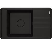 Deante Momi fregadero de granito 82x50 cm negro ZKM_N11B