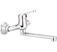 Deante Neo Lobo grifo para lavabo a pared cromo BYU_050M