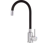 Deante Neo Luno grifo de cocina de pie acero inoxidable-negro BOCB720