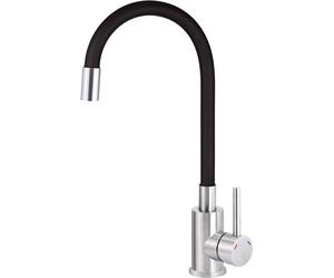 Deante Neo Luno grifo de cocina de pie acero inoxidable-negro BOCB720