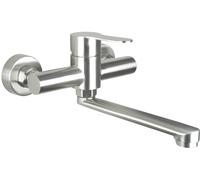 Deante Neo Lupo grifo para lavabo a pared acero BLU_F50M