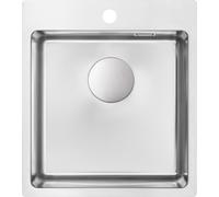 Deante Olfato fregadero de acero 50.5x45 cm acero ZPO_010A
