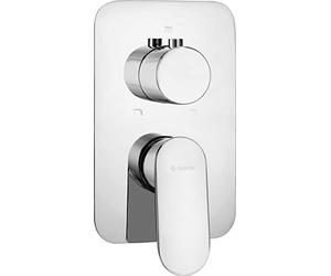 Deante; Panel de grifería para mezclador empotrado box ALPINIA (BXY_0GAM); Color: cromo