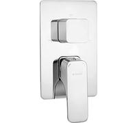 Deante; Panel de grifería para mezclador empotrado box HIACYNT (BXY_0QHM); Color: cromo