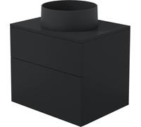 Deante Prizma lavabo con mueble y encimera 60 cm negro SDNB6SNU4S
