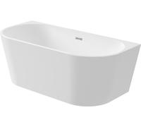 Deante Silia bañera de pared 160x75 cm blanco KDS016W
