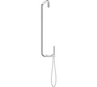 Deante Silia conjunto de ducha a pared con rociador con efecto lluvia cromo NQS_04XM