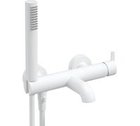 Deante Silia grifo de bañera y ducha a pared blanco BQS_A11M
