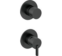 Deante Silia grifo de bañera y ducha empotrado negro BQS_N44P