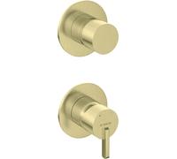 Deante Silia grifo de bañera y ducha empotrado oro BQS_R44P