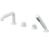 Deante Silia grifo de bañera y ducha en bañera blanco BQS_A14M