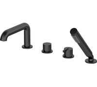 Deante Silia grifo de bañera y ducha en bañera negro BQSN14M