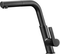 Deante Silia grifo de cocina de pie negro BQS_N73M