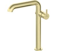 Deante Silia grifo para lavabo de pie oro BQSR24K
