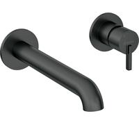 Deante Silia grifo para lavabo empotrado negro BQSN54L