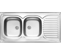 Deante Tango fregadero de acero 120x60 cm acero ZE6_0210