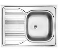 Deante Tango fregadero de acero 80x60 cm acero ZM6_011L