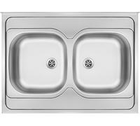 Deante Tango fregadero de acero 80x60 cm ZM6_320N
