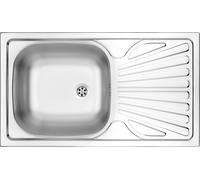 Deante Techno fregadero de acero 76x43.5 cm acero ZMU_0110