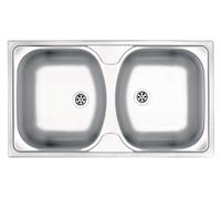 Deante Techno fregadero de acero 79x44 cm acero ZMU_0200