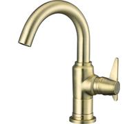 Deante Temisto grifo para lavabo de pie latón/bronce antiguo BQT_M20M