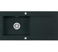 Deante ZCB_N113 Fregadero de Cocina de cerámica, Negro, L