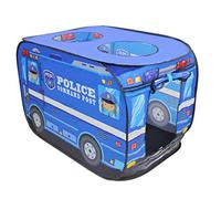 deAO - Tienda de campaña para Coche de policía, Interior y Exterior, para niños