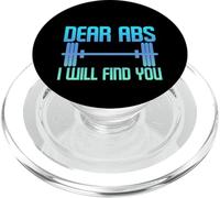 Dear Abs I Will Find You - PopSockets PopGrip para MagSafe