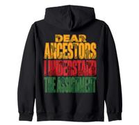 Dear Ancestors I Understand The Assignment Pro Black Pride Sudadera con Capucha