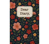Dear Diary: A nostalgic 6.14 x 9.21 vintage-inspired hardcover journal with 200 cream-lined pages - for stories, secrets, and self-discovery.